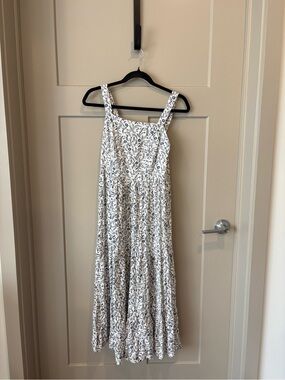 Old navy White Floral Maxi Sundress